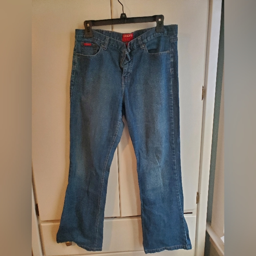 Chaps Blue Boot Cut Jeans Size 10